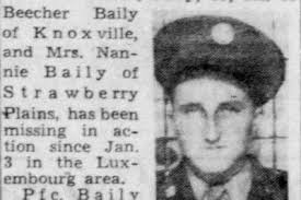 East Tennessee Veterans Memorial Association — Bailey, James C.