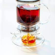 A Tea Maker With Patented Drain Mechanism For Straining Loose Leaf Tea Teavana Teavana Tea Tea Diy