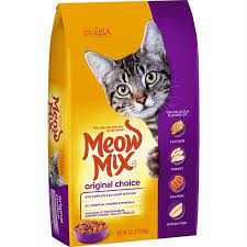 Meow Mix Original Choice Dry Cat Food 6 3 Pound Bag Walmart Com Dry Cat Food Best Cat Food Cat Food