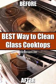 The Best Way To Clean A Glass Cooktop Clean Glass Cooktop Cleaning Hacks Glass Cooktop