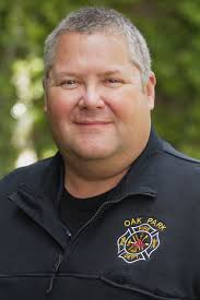 A very warm welcome to Mark Thompson, who recently joined the Oak Park Fire  Department as our new Fire Marshal. Mark retired from the Northbrook Fire  Department. He also worked as a