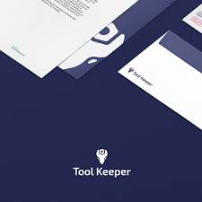 tool keeper" - app that keeps track of expensive tools within the company,  shows availability. no more "it wasn't me" | Logo & brand identity pack  contest | 99designs