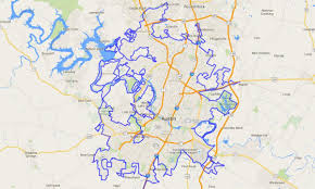 (a guests & air dates guide) (incomplete). Austin City Limits Map Map Of Austin City Limits Texas Usa