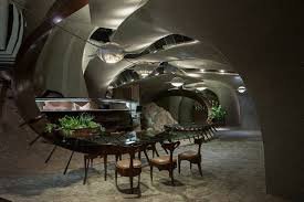 Futurism in the interior is a triumph of scientific and technical progress, the beauty of fascinating metal gloss, extraterrestrial geometric shapes and a limited range of colors. Sci Fi Style Desert House For Sale In California American Luxury Mag American Luxury