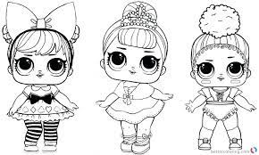 Lol Doll Coloring Pages Dawn Lol Dolls Free Printable Coloring Free Printable Coloring Pages