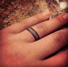 Wedding Bands Tattoo Sweets 55 Ideas Wedding Band Tattoo Tattoo Wedding Rings Wedding Ring Tattoo For Men