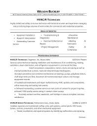 Hvac Technician Resume Sample Monster Com