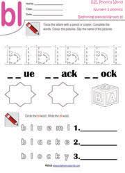 In this case, all you need to do is download and print them. Beginning Consonant Blend Worksheets Two Letter Blend Phonics