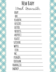 Baby Shower Games Word Scramble Frugal Fanatic Free Baby Shower Games Baby Shower Wording Free Printable Baby Shower Games