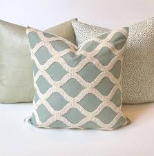 Add comfort and transform any couch, bed or chair into the perfect space! Light Aqua And Cream Embroidered Tufted Trellis Decorative Etsy Pillows Decorative Patterns Large Decorative Pillows Pillow Decorative Bedroom