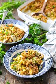 Dump And Bake Chicken Broccoli Casserole The Seasoned Mom