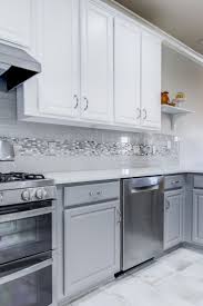Kitchen Backsplash Stacked Stone Tile Backsplash Kitchen Backsplash Trends Trendy Kitchen Tile Modern Grey Kitchen