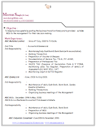 Show off your value as a future employee. 14 Resume Format For A Bcom Student
