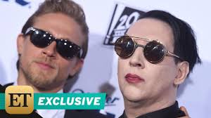 Manson (we like to keep things formal around here) will have a recurring role on sons of anarchy season 7 as a white supremacist named ron tully, who will plot and plan from a prison cell. Excusive Surprise Charlie Hunnam And Marilyn Manson Are Basically Bffs Youtube