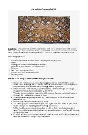 Alat ini terbuat dari campuran tembaga dan kayu atau bambu yang fleksibel dan ringan.sebuah canting terdiri dari Doc Alat Dan Bahan Pembuatan Batik Tulis Lieny Wulandari Academia Edu