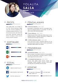 A curriculum vitae (cv), latin for course of life, is a detailed professional document highlighting a person's education, experience and accomplishments. 50 Contoh Cv Curriculum Vitae Desain Paling Menarik