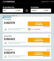 It is simple and secure. How To Convert Bitcoin Cash Bch To Bitcoin Btc From Coinswitch By Coinswitch Coinswitch