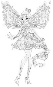 She was the first character to be introduced. Winx Butterflix Coloring Pages To Download And Print For Free