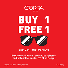 Buy one, get one shoes. Sunway Pals Promotions Buy 1 Get 1 Free