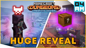 Read more minecraft dungeons guides: Huge Content Reveal All Merchants Menchanics Boss More Minecraft Dungeons Creeping Winter Youtube