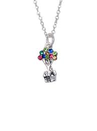 Disney Pixar Up House Balloons Dainty Charm Necklace In 2021 Disney Inspired Jewelry Disney Necklace Disney Jewelry