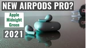 Is This The New Airpods Airpods Pro 2 Colorware Midnight Green Airpods Pro Youtube Airpods Pro Pro Apple Products
