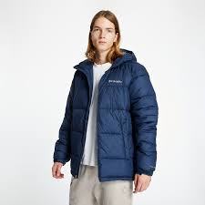 Featuring lightweight synthetic down insulation, a. Jackets Columbia Pike Lake Hooded Jacket Collegiate Navy Footshop