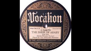 The Sheik Of Araby