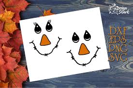 Scarecrow Face Svg Pre Designed Illustrator Graphics Creative Market