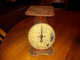 Green kitchen scale with bowl antique american clocks. Has Anyone Restored Or Cleaned Up A Vintage Kitchen Scale Hometalk