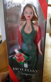 Holiday Surprise 2000 Barbie Doll Ebay In 2020 Holiday Barbie Dolls Christmas Barbie Barbie Dolls