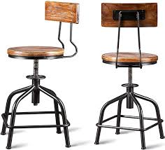 Check spelling or type a new query. Amazon Com Topower American Antique Industrial Design Black Metal Bar Stool Adjustable Swivel Co In 2021 Bar Stools Industrial Counter Stools Farmhouse Kitchen Stools