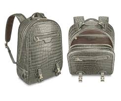 Louis vuitton monogram empreinte leather pochette metis handbag article: The World S Most Expensive Backpack Louis Vuitton Crocodilian Leather Backpack