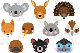 For the best home coffee maker, it is recommended to get a machine with a digital display as you will find this much easier to navigate than one with it also makes a range of coffees including espressos, lattes and cappuccinos. Australian Animal Faces Clipart Graphic By Clipartisan Creative Fabrica