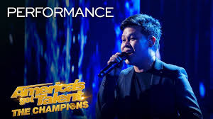 Jadi lihat beberapa informasi di bawah ini. Filipino Singer Goes Viral After His Performance On America S Got Talent The Champions The National