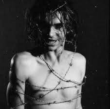 Michael Hutchence and Michelle Bennett. Photos taken for film Ecco Homo.  Ecco Homo is a 2015 documentary film about provocateur, artist & performer:  Peter Vanessa "Troy" Davies directed by Lynn-Maree Milburn and