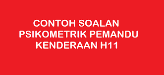 We did not find results for: Contoh Soalan Psikometrik Pemandu Kenderaan H11 Kerjaya2u Com