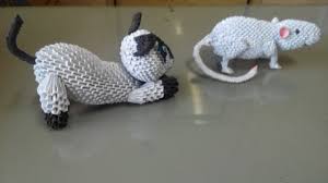 If you only have regular 8.5x11 paper, follow these instructions to. Origami 3d Siamese Cat Tutorial Part 1 Easy By Onoy Origami
