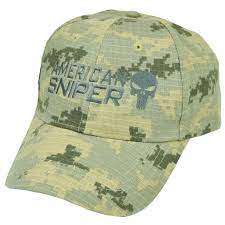 I am a large frame guy with a 24/61cm/size 7 ¾ head and the hat is uncomfortably tight. American Sniper Camouflage Camo Hat Cap Support Kyle Navy Seal Skull War Walmart Com Walmart Com