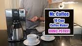 Ratings, based on 1022 reviews. Mr Coffee Optimal Brew 10 Cup Programmable Coffee Maker Youtube