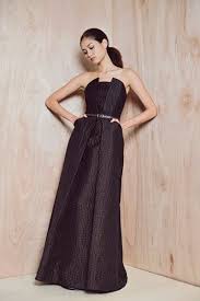 Rajo Laurel Fashion Filipino Fashion Strapless Dress Formal