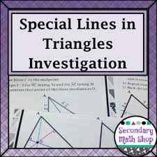 Pin By Celeste Blay On Geometry Class Practices Worksheets Secondary Math Investigations