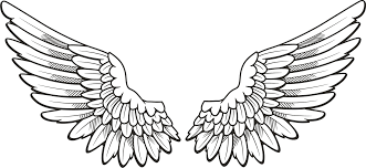 Black And White Angel Wings Clip Art R Minecraft Angel Wings Clip Art Wings Tattoo Neck Tattoo
