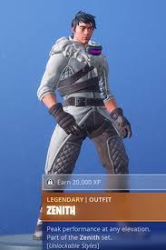 Winter onesie fortnite fortnite technical support logo fortnite generator epic games fortnite content update patch notes. Fortnite Zenith Skin Review Challenge Leveling Guide Rewards Gamewith
