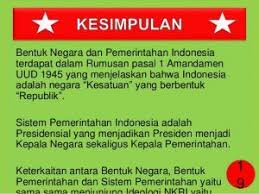 Bentuk Negara Dan Sistem Pemerintahan Indonesia Http Ift Tt 2sav46f Pemerintah Indonesia Kepala Negara