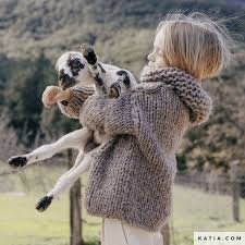 Very easy neck warmer for beginners too. Set Kids Autumn Winter Models Patterns Katia Com