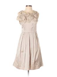 Coast Cocktail Dress Formal Beige Solid Dresses Used Size 2 In 2020 Dresses Womens Cocktail Dresses Formal Dresses