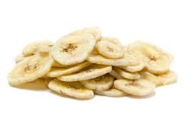 Dried banana chips (1 cup). Banana Chips Dried Sweetened By Its Delish 1 Lb Walmart Com Walmart Com