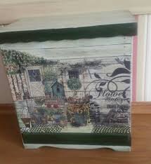 Ahsap Boyama Pirinc Dekupaj Firca Eskitme Dekorasyon Dekoratif Kutu Handmade Cekmeceli Kutu Kutular