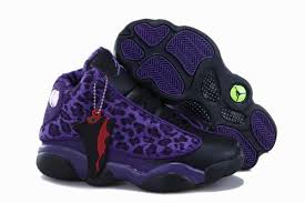 Air Jordan 13 Purple Black White Purple Leopard Print Jackets Jordan 13 Kids Cheetah Leopard Print Purple Black New Jordans Shoes Air Jordans Kids Jordans Air Jordan Shoes